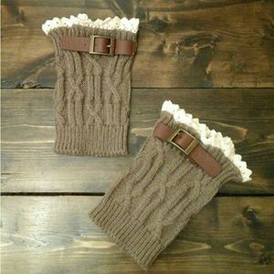 Adjustable Buckle Boot Cuffs